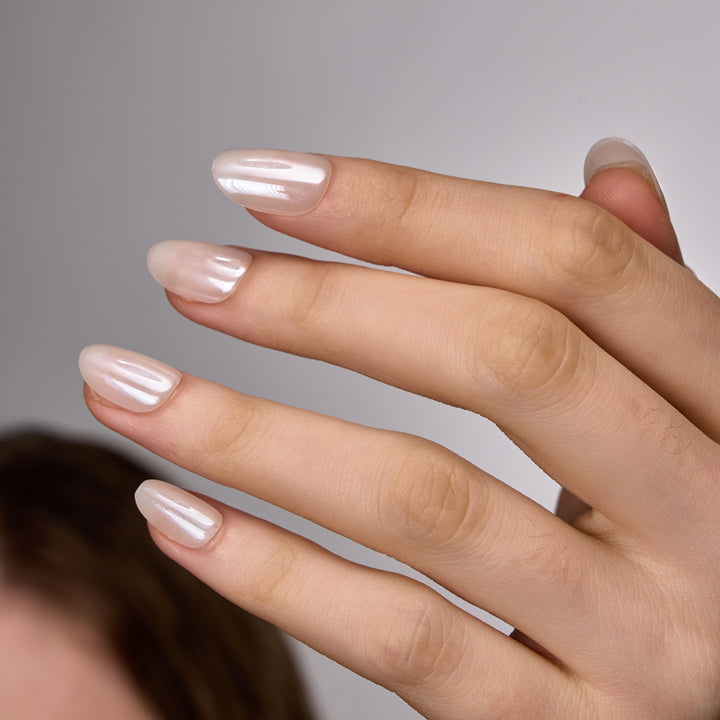 Iridescent White Charm